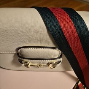 Elegant White Designer Shoulder Bag
